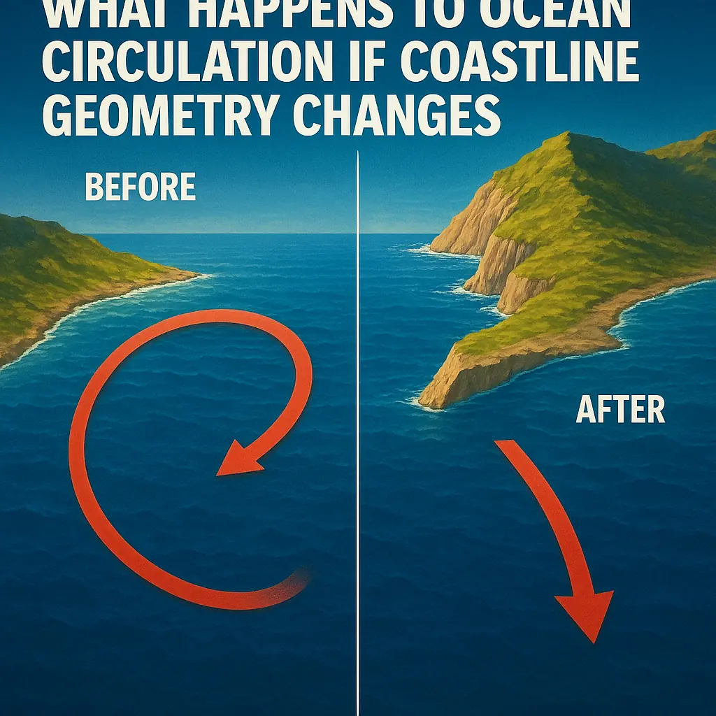 What if coastline geometry changed the way the ocean flows?