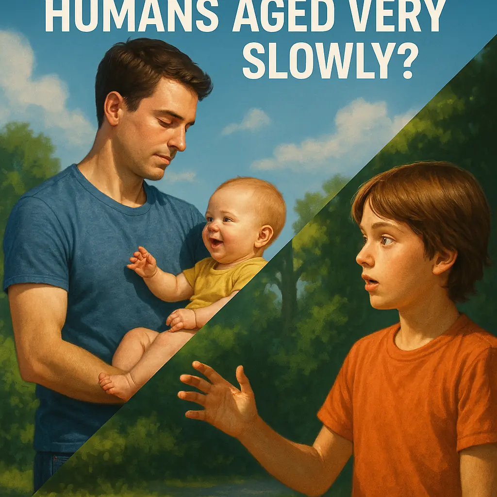 What if humans aged very slowly?