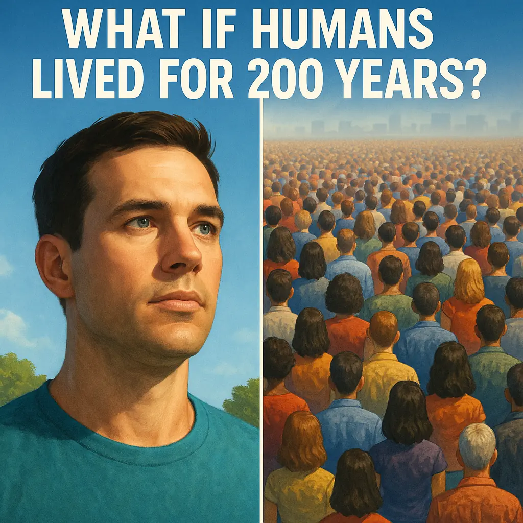 What If Humans Suddenly Lived to 200 Years?