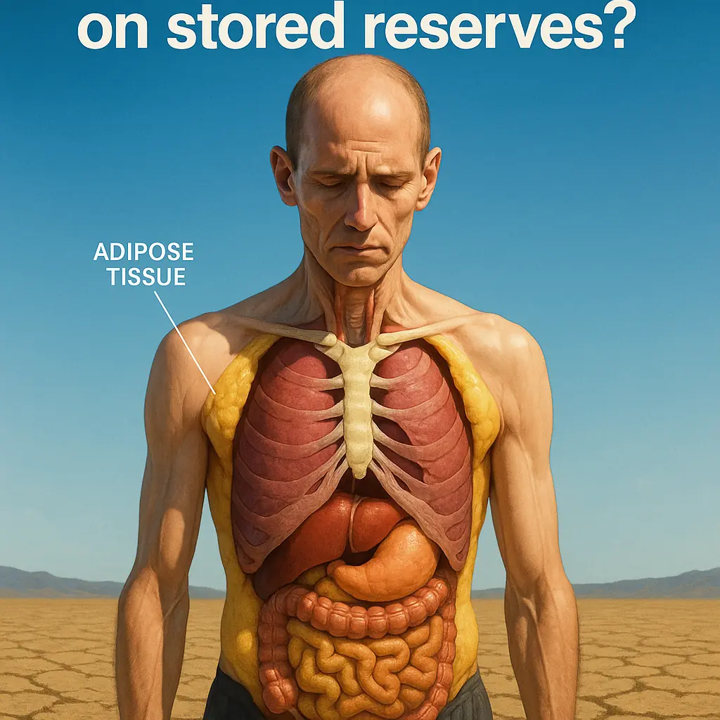 What if humans relied only on stored reserves?