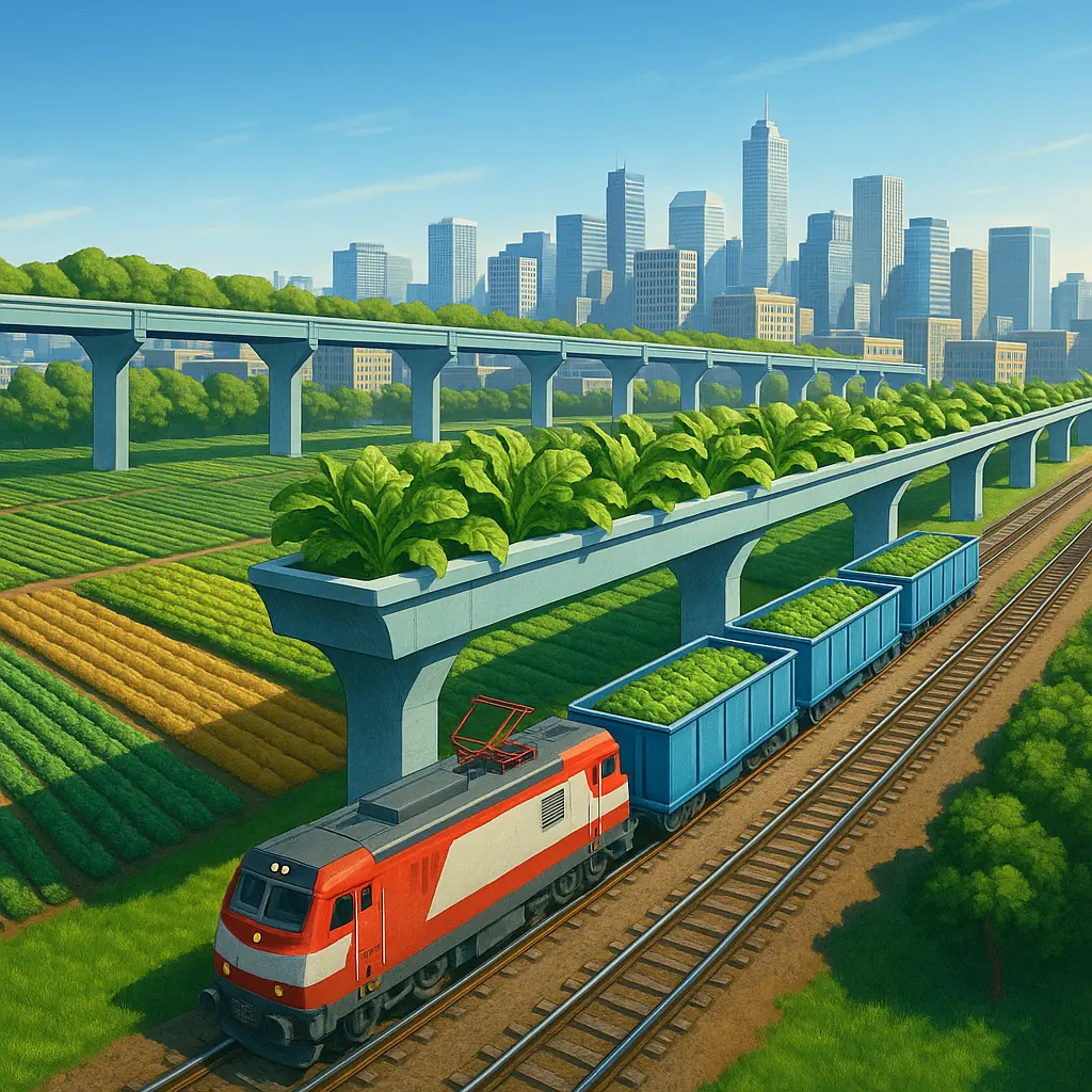 What if Cities Had to Stay Fed Without Trucks?