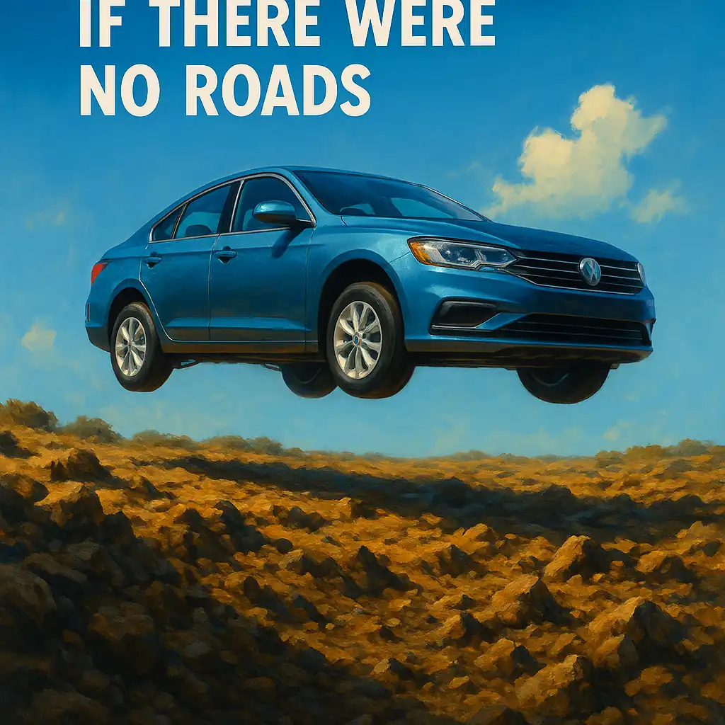 Would Automobiles Exist If There Were No Roads?